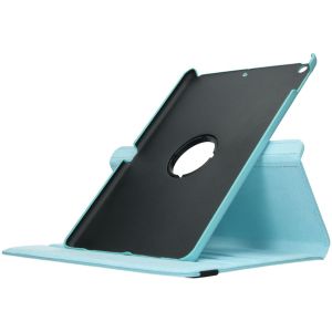 iMoshion 360° draaibare Bookcase iPad 7 (2019) / iPad 8 (2020) / iPad 9 (2021) 10.2 inch - Turquoise
