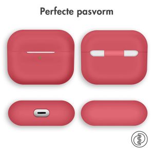 iMoshion Siliconen Case voor AirPods Pro - Donkerrood