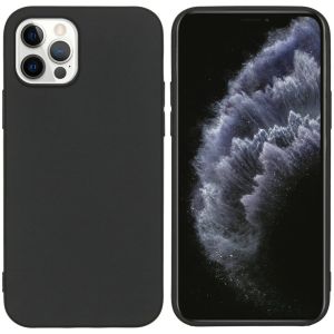 iMoshion Color Backcover iPhone 12 (Pro) - Zwart