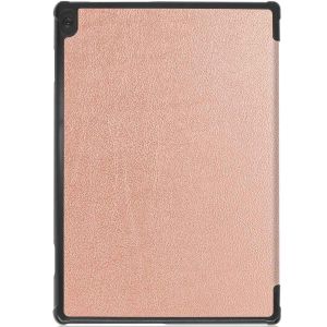iMoshion Trifold Bookcase Lenovo Tab M10 - Rosé Goud
