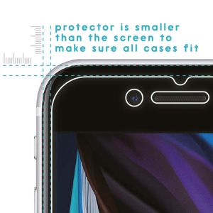iMoshion Screenprotector Gehard Glas 2 pack iPhone SE (2022 / 2020)/8/7/6s