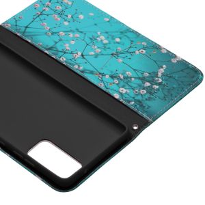 Design Softcase Bookcase Samsung Galaxy S20 FE - Bloesem