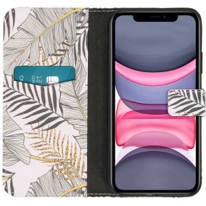 iMoshion Design Softcase Bookcase iPhone 11 - Glamour Botanic