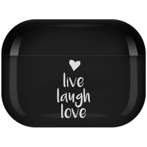 iMoshion Design Hardcover Case AirPods Pro - Live Laugh Love
