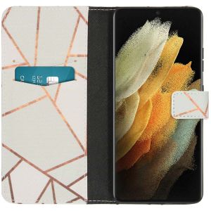 iMoshion Design Softcase Bookcase Samsung Galaxy S21 Ultra