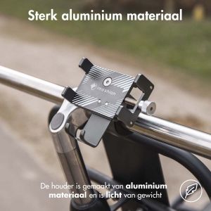 iMoshion Telefoonhouder fiets - Verstelbaar - Universeel - Aluminium - Grijs