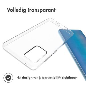 Accezz Clear Backcover Samsung Galaxy A52(s) (5G/4G) - Transparant