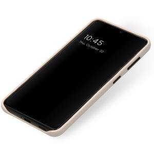 Selencia Gaia Slang Backcover Samsung Galaxy S21 Plus - Wit