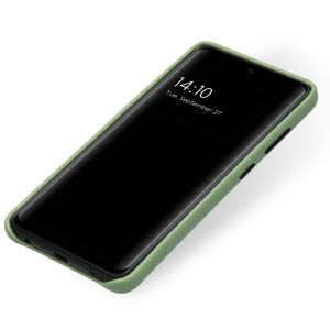 Selencia Gaia Slang Backcover Samsung Galaxy A52(s) (5G/4G) - Groen