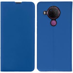 iMoshion Slim Folio Book Case Nokia 5.4 - Donkerblauw