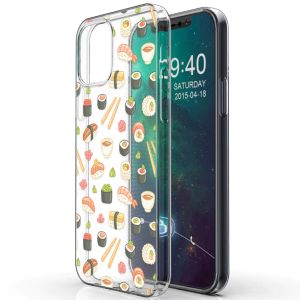Leesbaarheid semester Brood iMoshion Design hoesje iPhone 12 (Pro) - Sushi - Multicolor |  Smartphonehoesjes.nl