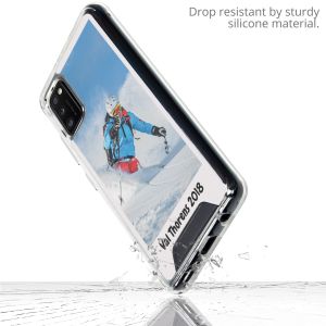 Ontwerp je eigen Samsung Galaxy A41 Xtreme Hardcase Hoesje - Transparant