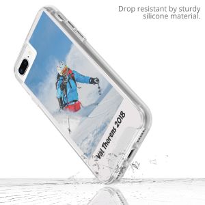 Ontwerp je eigen iPhone 8 / 7 Plus Xtreme Hardcase Hoesje - Transparant