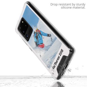 Ontwerp je eigen Samsung Galaxy S20 Ultra Xtreme Hardcase Hoesje - Transparant