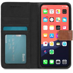iMoshion Luxe Bookcase iPhone 13 Pro - Bruin