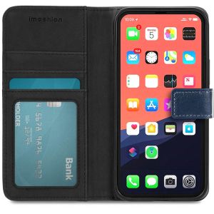 iMoshion Luxe Bookcase iPhone 13 - Donkerblauw