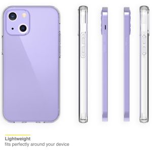 Accezz Clear Backcover iPhone 13 Mini - Transparant