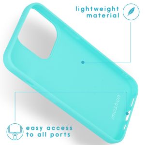 iMoshion Color Backcover iPhone 13 Pro - Mintgroen