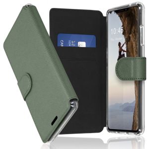 Accezz Xtreme Wallet Bookcase iPhone 13 - Lichtgroen