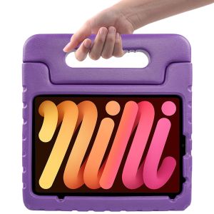 iMoshion Kidsproof Backcover met handvat iPad Mini 6 (2021) - Paars