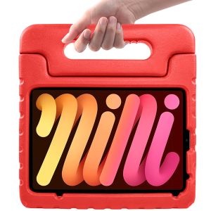 iMoshion Kidsproof Backcover met handvat iPad Mini 6 (2021) - Rood