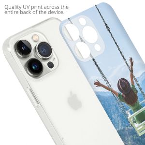 Ontwerp je eigen hoesje met koord iPhone 13 Pro - Transparant