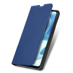 iMoshion Slim Folio Bookcase Motorola Moto G60s - Donkerblauw