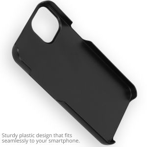 Ontwerp je eigen iPhone 13 hardcase hoesje - Zwart