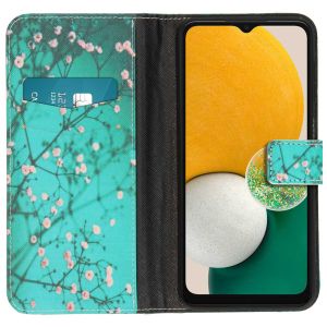 iMoshion Design Softcase Bookcase Samsung Galaxy A13 (5G) / A04s - Blossom