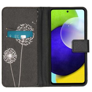 iMoshion Design Softcase Bookcase Samsung Galaxy A53 - Dandelion