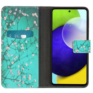 iMoshion Design Softcase Bookcase Samsung Galaxy A53 - Blossom