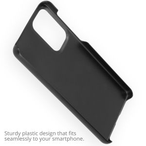 Ontwerp je eigen Samsung Galaxy A33 hardcase hoesje - Zwart