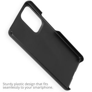 Ontwerp je eigen Samsung Galaxy A53 hardcase hoesje - Zwart