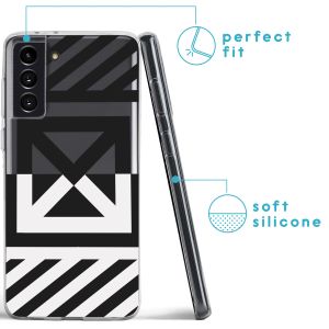 iMoshion Design hoesje Samsung Galaxy S21 - Grafisch - Kruis - Transparant