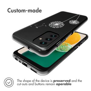 iMoshion Design hoesje Samsung Galaxy A13 (5G) / A04s - Paardenbloem - Wit