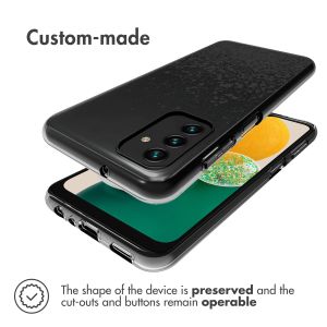 iMoshion Design hoesje Samsung Galaxy A13 (5G) / A04s - Spetters - Zwart