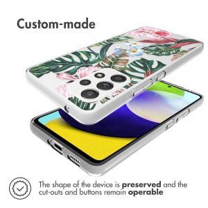 iMoshion Design hoesje Samsung Galaxy A53 - Tropical Jungle