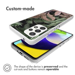 iMoshion Design hoesje Samsung Galaxy A53 - Jungle - Groen / Roze