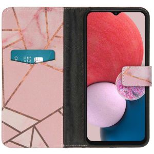 iMoshion Design Softcase Bookcase Samsung Galaxy A13 (4G) - Pink Graphic