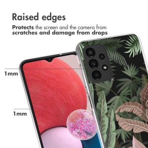 iMoshion Design hoesje Samsung Galaxy A13 (4G) - Dark Jungle