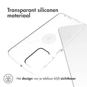 iMoshion Design hoesje Samsung Galaxy A23 (5G) - Paardenbloem - Wit
