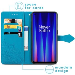 iMoshion Mandala Bookcase OnePlus Nord CE 2 5G - Turquoise
