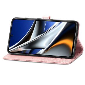 iMoshion Mandala Bookcase Xiaomi Poco X4 Pro 5G - Rosé Goud