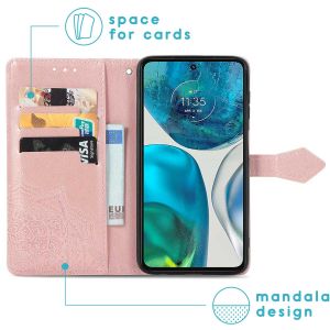 iMoshion Mandala Bookcase Sony Xperia 10 IV - Rosé Goud
