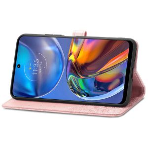 iMoshion Mandala Bookcase Motorola Moto E32 / E32s - Rosé Goud