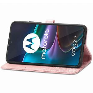 iMoshion Mandala Bookcase Motorola Edge 30 - Rosé Goud