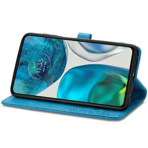 iMoshion Mandala Bookcase Motorola Moto G52 / G82 - Turquoise