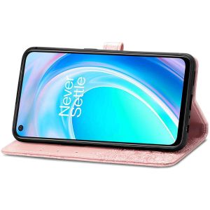iMoshion Mandala Bookcase OnePlus Nord CE 2 Lite 5G - Rosé Goud