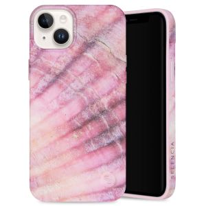 Injectie Netjes President Selencia Aurora Fashion Backcover voor de iPhone 14 Plus - Duurzaam hoesje  - 100% gerecycled - Ocean Shell Purple | Smartphonehoesjes.nl