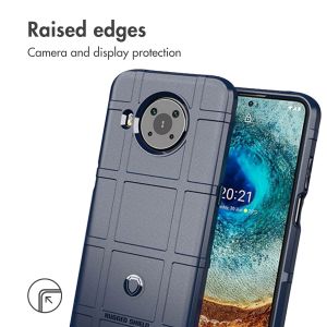 iMoshion Rugged Shield Backcover Nokia X10 / X20 - Blauw